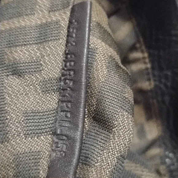 Fendi Vintage Y2K Dk Brown Leather Spy Bag Lk New Perfect! - Picture 13 of 14